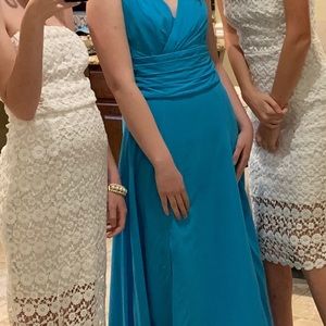 Bridesmaids dress from David’s Bridal!